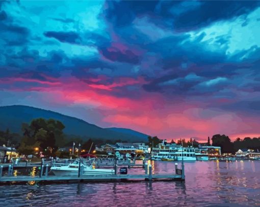 Lake George New York Diamond Painting