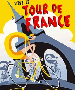 Le Tour De France Poster Diamond Painting