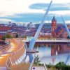 Londonderry Northern Ireland Peace Bridge Diamond Painting