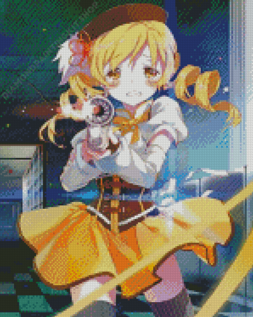 Mami Tomoe Magical Girl Diamond Painting