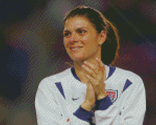 Mia Hamm Diamond Painting