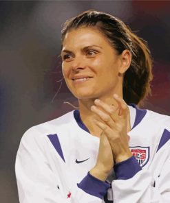 Mia Hamm Diamond Painting