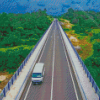 Nigeria Road Bridge Diamond Painting