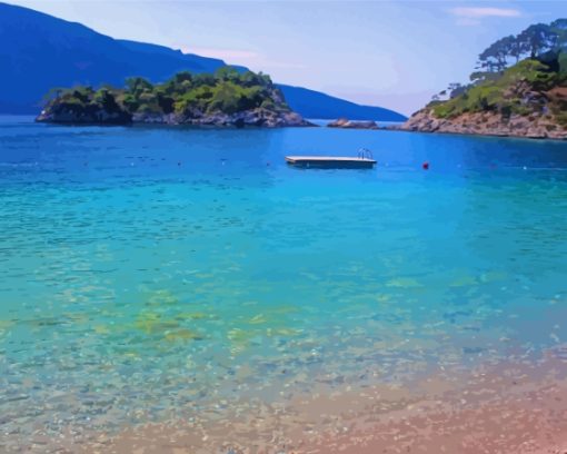 Oludeniz Beach Diamond Painting