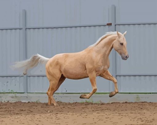 Palomino Horse Diamond Painting