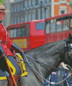 Royal Canadian Mounted Police Woman Diamond Painting