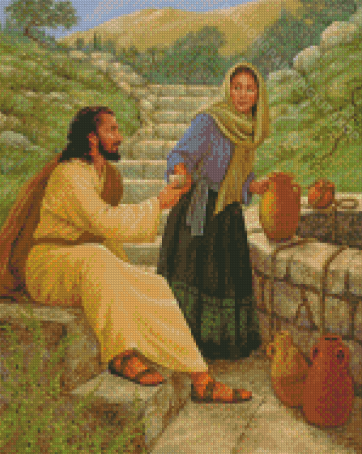 Samaritan Girl Diamond Painting