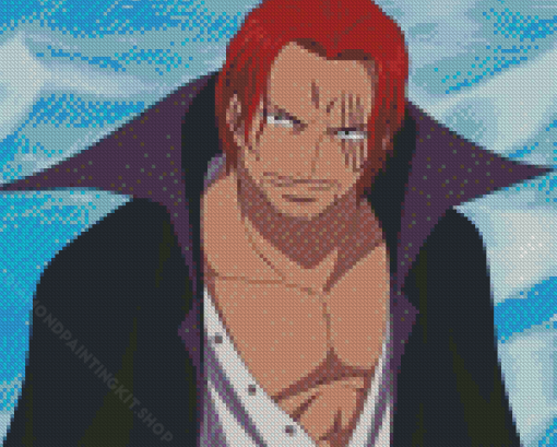 Shanks One Piece Diamond Painting