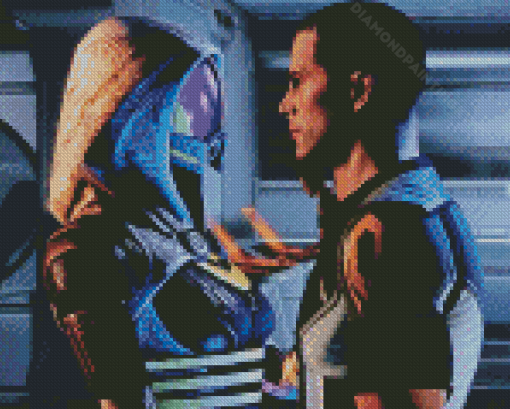 Tali Game Character Diamond Painting