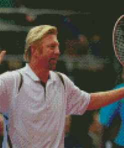 The Legend Boris Becker Diamond Painting