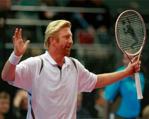 The Legend Boris Becker Diamond Painting