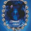 The Sapphire Gemstone Diamond Painting