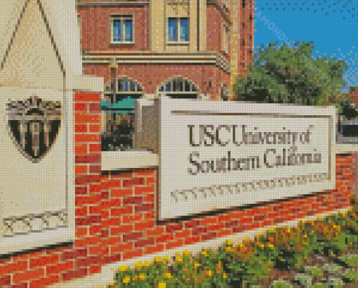 USC University Of Southern California Diamond Painting