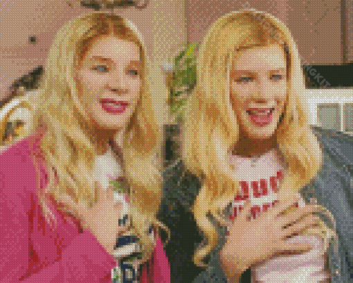 White Chicks Film Diamond Painting