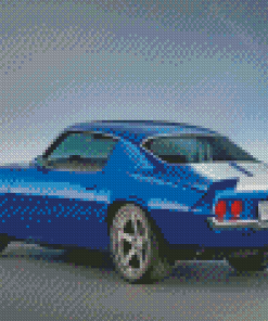 Blue 1970 Camaro Diamond Painting