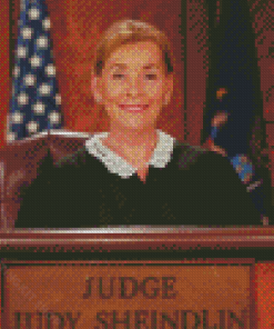 The Judge Judy Diamond Painting