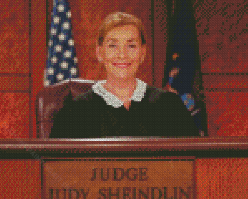 The Judge Judy Diamond Painting