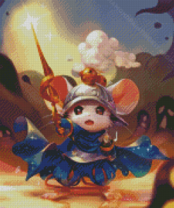 Cute Warrior Mice Diamond Painting