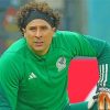 Football Player Guillermo Ochoa Diamond Painting