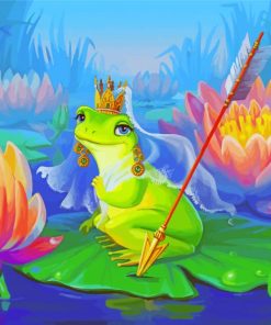 Frog Queen Diamond Painting