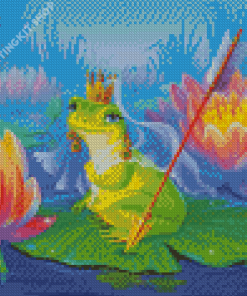 Frog Queen Diamond Painting