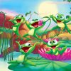 Happy Frogs Diamond Painting