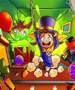 Hat In Time Diamond Painting