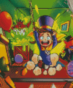 Hat In Time Diamond Painting