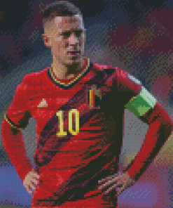 Hazard Football Player Diamond Painting