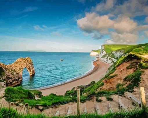 Jurassic Coast Diamond Painting