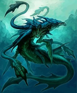 Leviathan Serpent Diamond Painting