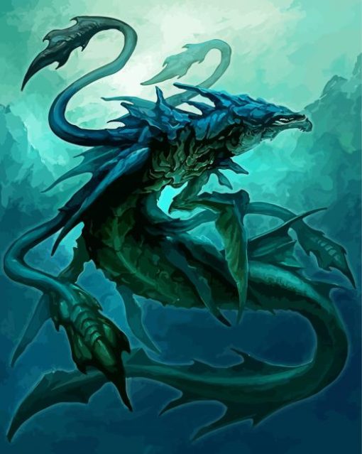 Leviathan Serpent Diamond Painting