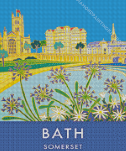 City Of Bath Poster Diamond Painting