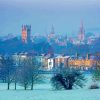 Oxford Winter Scenery In London Diamond Painting