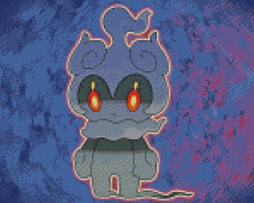 Pokemon Marshadow Diamond Painting