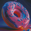 Purple Donut Diamond Painting