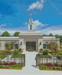 Raleigh North Carolina Temple Diamond Painting