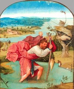 Saint Christopher Diamond Painting