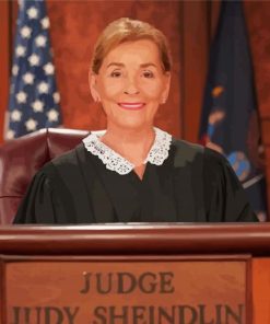 The Judge Judy Diamond Painting