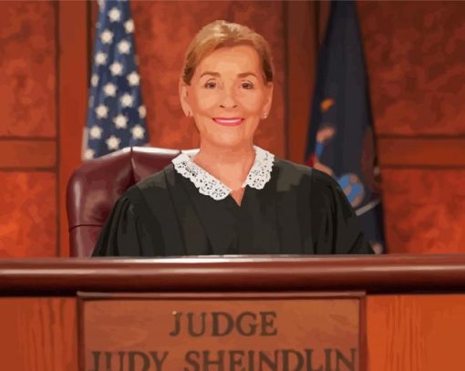 The Judge Judy Diamond Painting