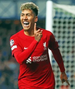 The Football Player Roberto Firmino Diamond Painting