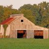 Tobacco Barn Wood Diamond Painting