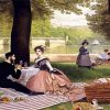 Vintage Picnic In Paris Diamond Painting