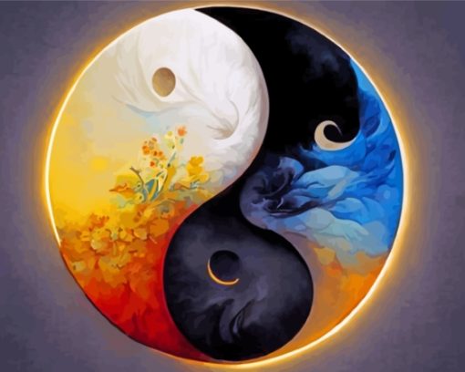 Yin Yang Art Diamond Painting