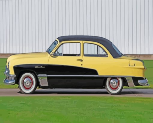 1950 Ford Crestliner Diamond Painting