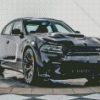 2001 Black Dodge Charger Hellcat Diamond Painting