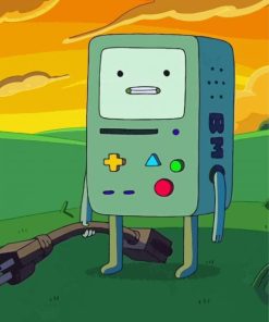 Adventure Time The Robot BMO Diamond Painting