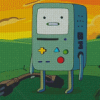 Adventure Time The Robot BMO Diamond Painting