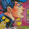 Aesthetic Josuke Higashikata Diamond Painting