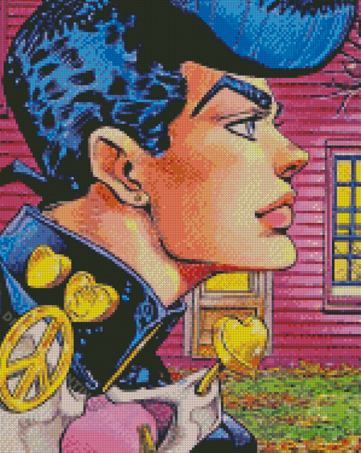 Aesthetic Josuke Higashikata Diamond Painting